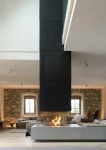 Hoher Kaminofen von Mandl & Bauer