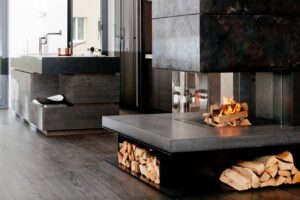 Gemütlicher Kaminofen von Mandl & Bauer