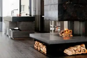 Gemütlicher Kaminofen von Mandl & Bauer
