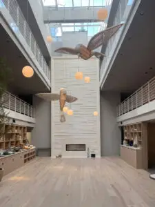 Kaminofen von Mandl & Bauer im Seehotel Weiden